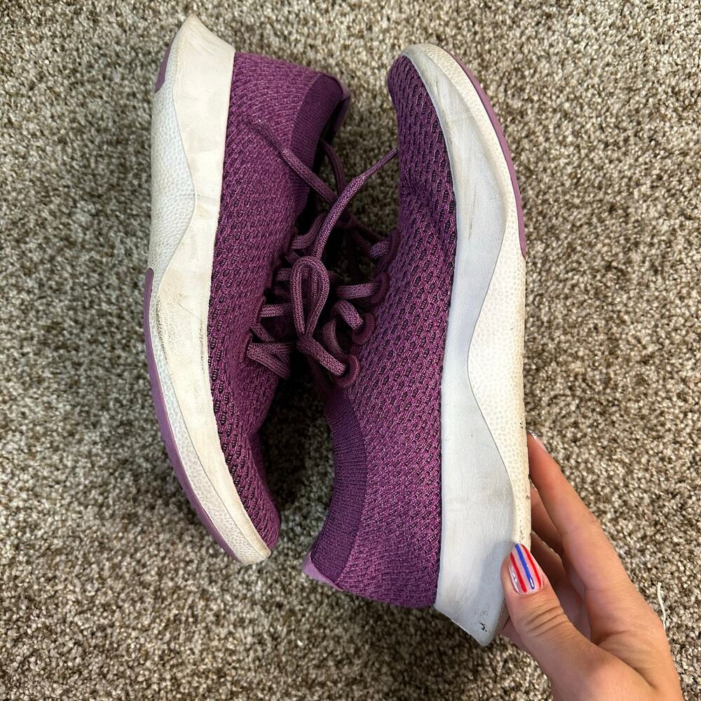 ALLBIRDS Women's Tree Dasher Running Shoes Size 8.5 In Alpha/Bright White - Picture 8 of 10
